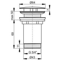 Товар: Донный клапан Ravak Белый вельвет арт-X01799 - фото 5 Донный клапан Ravak Белый вельвет арт-X01799 — фото 5, Донные клапаны