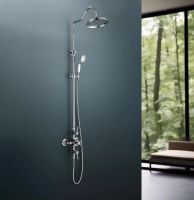 Товар: Душевая система Aquatek Классик с термостатом Хром арт-AQ2563CR - фото 2 Душевая система Aquatek Классик с термостатом Хром арт-AQ2563CR — фото 2, Душевые стойки