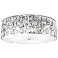 Потолочный светильник Maytoni Modern Gelid Прозрачный Хром арт-MOD184PL-04CH — фото 5, Накладные светильники