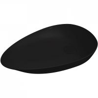 Раковина-чаша Abber Bequem 59 Черная матовая арт-AC2117MB — фото 1, Раковины накладные