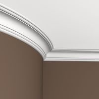 Карниз гибкий Европласт 1.50.102 2000x75x72 мм арт-1.50.102 (гибкий) — фото 2, Карнизы