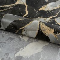 Товар: Обои Fipar Gold Винил на флизелине (1,06*10,05) Серый/Золото/Черный, Мрамор арт-R 23601 - фото 3 Обои Fipar Gold Винил на флизелине (1,06*10,05) Серый/Золото/Черный, Мрамор арт-R 23601 — фото 3, Обои для стен