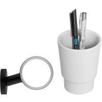 Стакан для зубных щеток Remer Guest Черный матовый арт-GS15NO — фото 3, Стаканы для зубных щеток