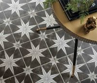 Керамогранит Etili Seramik см арт-SCINTILLA Night Black Pre-cut 45x45 — фото 2, Керамогранит