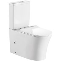 Товар: Унитаз компакт Orange с бачком и сиденьем Микролифт арт-C07-050W - фото 1 Унитаз компакт Orange с бачком и сиденьем Микролифт арт-C07-050W — фото 1, Напольные унитазы