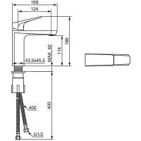 Товар: Смеситель для раковины Damixa Merkur Черный матовый арт-400210300 - фото 4 Смеситель для раковины Damixa Merkur Черный матовый арт-400210300 — фото 4, Смесители для раковины