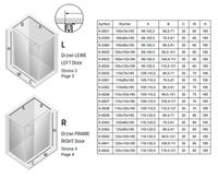 Душевой уголок New Trendy New Soleo Chrome 120х110 профиль Хром стекло прозрачное арт-K-0641 — фото 8, Прямоугольные душевые уголки