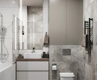 Керамогранит Meissen Sense серый рельеф 44,8х89,8 см арт-16669 — фото 2, Керамогранит