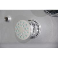 Душевая кабина Orans 90x90 с баней профиль Белый задние стенки Белые арт-86150s0 — фото 4, Душевые кабины