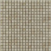 Мозаика из натурального камня Art&Natura Ceramica Marble Mosaic Botticino Fiorito 30,5х30,5 см арт-mm-batticfior — фото 1, Мозаика