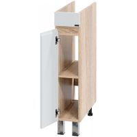 Товар: Тумба под раковину СанТа Марс 80 Белая Янтарное дерево арт-700355 - фото 3 Тумба под раковину СанТа Марс 80 Белая Янтарное дерево арт-700355 — фото 3, Тумбы под раковину