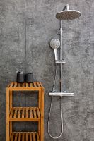 Душевая система Agger Thermo Хром арт-A2451200 — фото 9, Душевые стойки