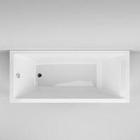 Акриловая ванна AM.PM Gem 170х75 без гидромассажа арт-W93A-170-075W-A — фото 1, Акриловые ванны