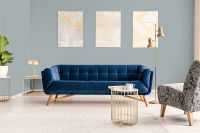 Обои Hygge 77 Colors Флизелин (1*10,05) Серый/Зеленый, Однотонные арт-C11 05 — фото 2, Обои для стен