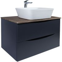 Товар: Тумба под раковину Bond Cube 80 подвесная Серая матовая Дуб арт-T09807 - фото 13 Тумба под раковину Bond Cube 80 подвесная Серая матовая Дуб арт-T09807 — фото 13, Тумбы под раковину