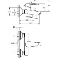 Товар: Комплект смесителей Vitra Axe S Хром арт-A49152EXP - фото 5 Комплект смесителей Vitra Axe S Хром арт-A49152EXP — фото 5, Готовые комплекты для ванной комнаты