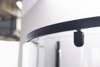 Душевой уголок Esbano ESD-7015B 90x90 профиль Черный матовый стекло прозрачное арт-ESUGD7015B — фото 8, Душевые уголки четверть круга