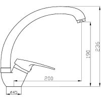 Товар: Смеситель для кухни Agger Exact Хром арт-A2100200 - фото 9 Смеситель для кухни Agger Exact Хром арт-A2100200 — фото 9, Смесители для кухни