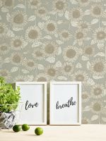 Обои AS Creation New Life Винил на флизелине (0,53*10,05) Серый, Цветы арт-37685-2 — фото 3, Обои для стен