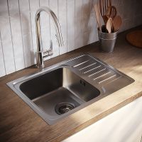 Кухонная мойка Iddis Sound 60 Сатин арт-SND60SDi77 — фото 2, Кухонные мойки