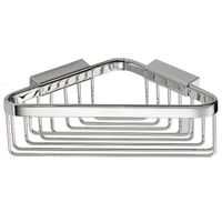 Полка угловая Schein Schein Хром арт-553D — фото 1, Полки для ванной и душа