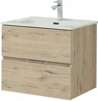 Комплект мебели для ванной Aquanet Алвита New 60 подвесной Дуб веллингтон белый арт-274209 — фото 10, Комплекты мебели для ванной