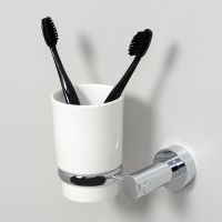 Товар: Стакан для зубных щеток WasserKRAFT Хром арт-K-28228 - фото 2 Стакан для зубных щеток WasserKRAFT Хром арт-K-28228 — фото 2, Стаканы для зубных щеток