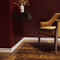 Плинтус Evrowood 2000x80x12 мм арт-PN 040 led — фото 4, Плинтуса напольные