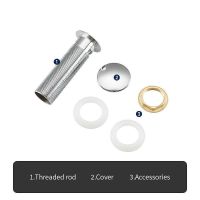 Донный клапан Frap click-clack Хром арт-F69 — фото 5, Донные клапаны