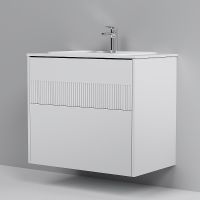 Товар: Тумба под раковину AM.PM Func 80 подвесная Белая матовая арт-M8FFUX0802WM - фото 2 Тумба под раковину AM.PM Func 80 подвесная Белая матовая арт-M8FFUX0802WM — фото 2, Тумбы под раковину