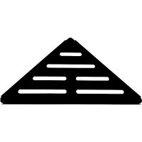 Металлическая полка Bemeta Dark Черная арт-102308260 — фото 2, Полки для ванной и душа