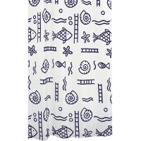 Штора для ванны Ridder Neptun 240х180 Синяя арт-46413 — фото 1, Шторы для ванной