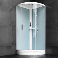 Душевая кабина AM.PM X-Joy 90х90 без гидромассажа арт-W88C-401-090WT — фото 1, Душевые кабины