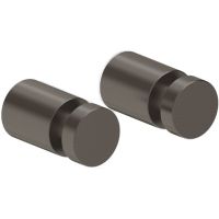 Комплект крючков Iddis Petite Графит матовый арт-PET2SG1i41 — фото 1, Крючки для полотенец