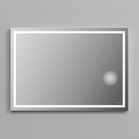 Зеркало AM.PM Gem 100 с подсветкой с механическим выключателем арт-M91AMOX1003WG — фото 6, Зеркала в ванную комнату