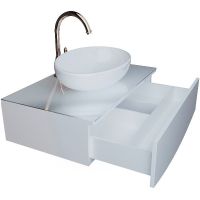 Товар: Тумба под раковину 1MarKa Nega 60П подвесная Белый глянец арт-Ц0000002812 - фото 4 Тумба под раковину 1MarKa Nega 60П подвесная Белый глянец арт-Ц0000002812 — фото 4, Тумбы под раковину