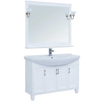 Товар: Зеркало Aquanet Валенса New 120 Белое матовое арт-238831 - фото 4 Зеркало Aquanet Валенса New 120 Белое матовое арт-238831 — фото 4, Зеркала в ванную комнату