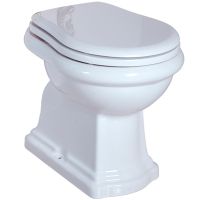 Унитаз компакт Migliore Bella без бачка и сиденья арт-20621 — фото 2, Напольные унитазы