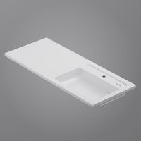 Раковина AM.PM X-Joy 120 R с местом под стиральную машину Белая арт-M85AWPR1201WG — фото 7, Раковины на стиральную машину