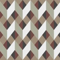 Обои Milassa Geometrica Флизелин (1*10,05) Красный/Зеленый, Геометрия арт-GM5 009/1 — фото 1, Обои для стен