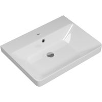 Тумба с раковиной Brevita Victory 60 подвесная Белая матовая арт-УТ000015990 — фото 8, Тумбы с раковиной