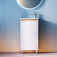 Тумба под раковину AM.PM X-Joy 45 Белый глянец арт-M85AFSX0451WG — фото 8, Тумбы под раковину