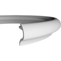 Карниз гибкий Европласт 1.50.228 2000x141x80 мм арт-1.50.228 (гибкий) — фото 1, Карнизы