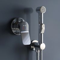 Комплект унитаза с инсталляцией AM.PM Spirit V2.0 с сиденьем Микролифт с клавишей смыва Хром с гигиеническим душем и аксессуарами для ванной комнаты арт-CK70HA — фото 7, Комплекты унитаз + инсталляция