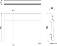 Плинтус гибкий Европласт 1.53.102 2000x150x22 мм арт-1.53.102 (гибкий) — фото 3, Плинтуса напольные