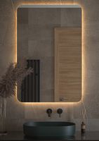 Товар: Зеркало Defesto Opti 80x120 с подсветкой 38W-3000К/Без выключателя/Теплый белый свет арт-DF 2820 - фото 2 Зеркало Defesto Opti 80x120 с подсветкой 38W-3000К/Без выключателя/Теплый белый свет арт-DF 2820 — фото 2, Зеркала в ванную комнату