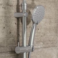 Душевая система Damixa Jupiter Хром арт-977730000 — фото 4, Душевые стойки