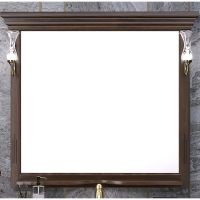 Зеркало Opadiris Риспекто 105 Орех антикварный с выключателем арт-00-00007049 — фото 1, Зеркала в ванную комнату