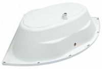 Акриловая ванна Aquanet Vista 150x150 без гидромассажа арт-254381 — фото 3, Акриловые ванны