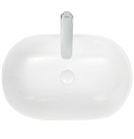 Раковина WeltWasser Deilbach 6039 60 Белый глянец арт-10000004608 — фото 2, Раковины встраиваемые сверху